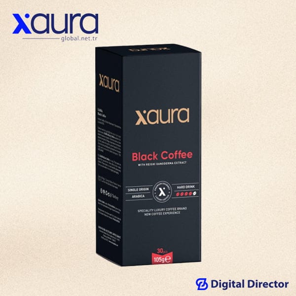 Xaura Global Black Coffee Reishi Mantarlı Kahve